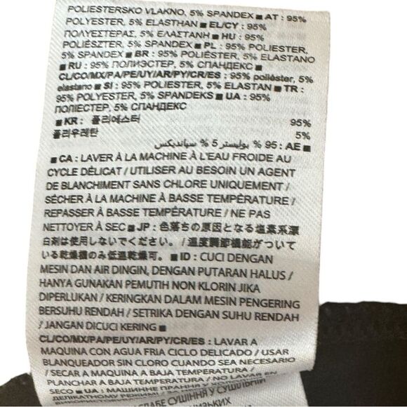 Banana Republic Black and White Geometric Pattern Dress Sz M - Picture 10 of 10